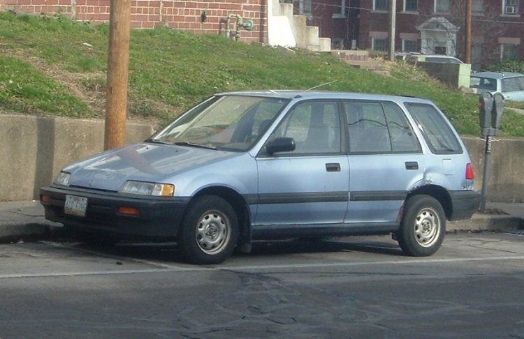 1990 Honda civic station wagon fender #4